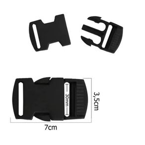 Fecho 5001 30Mm Femea Pp/Pto C/Macho Pto C/25Und Fecho 5001 30Mm Femea Pp/Pto C/Macho Pto C/25Und