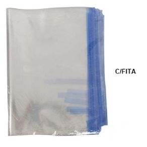 Saco Plastico Pp 14X18x05 100Und C/Fita Saco Plastico Pp 14X18x05 100Und C/Fita