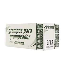 Grampo 9/12 Cx5000und Aco Galv Grampo 9/12 Cx5000und Aco Galv