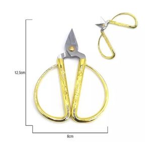 Tesoura Ut.724 12,5Cm Dourada Und