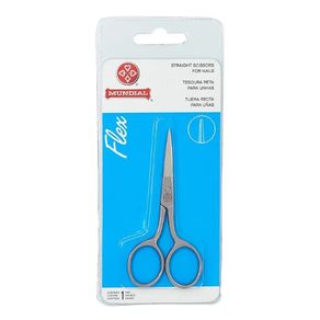 Tesoura Unha Flex Reta Fina 9Cm Bc-326