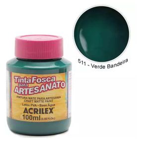 Tinta Fosca P/ Artes 37Ml 511 Vd.Bandeira Tinta Fosca P/ Artes 37Ml 511 Vd.Bandeira