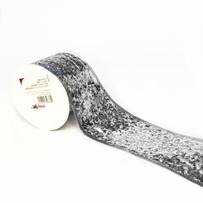 Art P/Fes Fita Arm Enf Natal 5A Prata 6,3Cmx914cm 10Jds