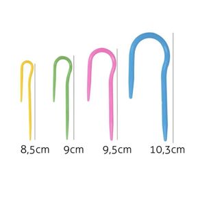 Agulha Curva Plastica 4Und Luli Agulha Curva Plastica 4Und Luli