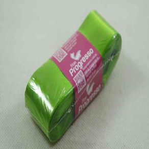 Fita Cetim Progresso N.9 677 Verde Folha 10Mt Fita Cetim Progresso N.9 677 Verde Folha 10Mt