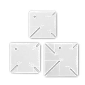 Conjunto Regua Canto Mitrado C/3Pcs (595) Conjunto Regua Canto Mitrado C/3Pcs (595)