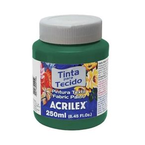 Tinta Tecido Fosca 250Ml N.511 Verde Bandeira Tinta Tecido Fosca 250Ml N.511 Verde Bandeira