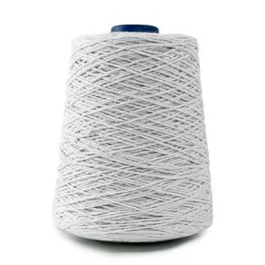 Barbante Algodao Cones 4/6 Branco 570Mt