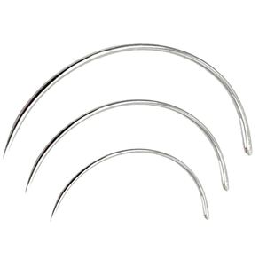 Agulha Curva Aluminio 3Und Luli Agulha Curva Aluminio 3Und Luli