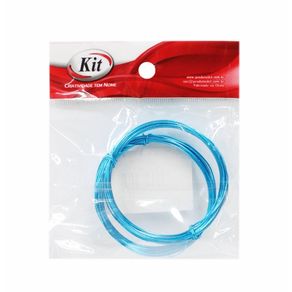 Arame Aluminio 0.80Mm Turquesa C/10Mts Arame Aluminio 0.80Mm Turquesa C/10Mts