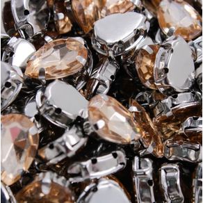 Chaton Engramp Gota 10X14mm Mel 021 C/10Und Chaton Engramp Gota 10X14mm Mel 021 C/10Und