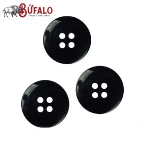 Botao 4 Furos Tam.18 C/144Und Preto (Mod 2)