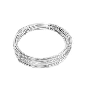 Arame Aluminio Clean 1.5 Prata 5Mts Arame Aluminio Clean 1.5 Prata 5Mts
