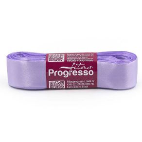 Fita Cetim Progresso N.5 245 Lilas 10Mt
