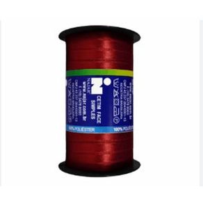 Fita Cetim Najar N.00 Poliester 29 Bordo 100Mt Fita Cetim Najar N.00 Poliester 29 Bordo 100Mt