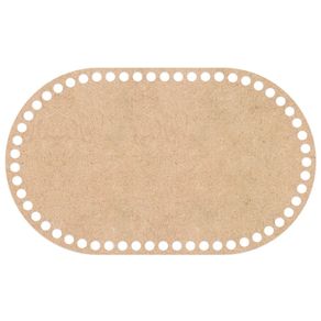 Base Croche 3Mm Oval Arredondada 25X15cm Und Base Croche 3Mm Oval Arredondada 25X15cm Und