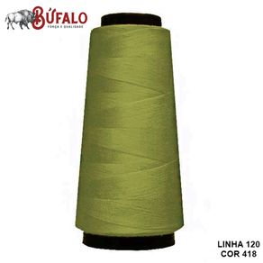 Linha P/Costura 1500Mt 418 Verde Exercito