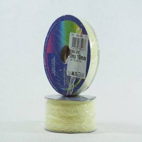 Renda Rigida 900 Pa 10Mm N.2 17 Amarelo C/50Mt Renda Rigida 900 Pa 10Mm N.2 17 Amarelo C/50Mt