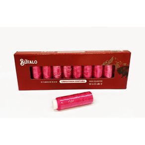 Linha P/Costura 100Jds 167 Pink C/10Und Linha P/Costura 100Jds 167 Pink C/10Und