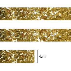 Fita Paete Ro.150055 4Cm Dourado Mt Fita Paete Ro.150055 4Cm Dourado Mt