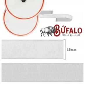 Fitas de Veludo 16Mm Bco C/25Mt