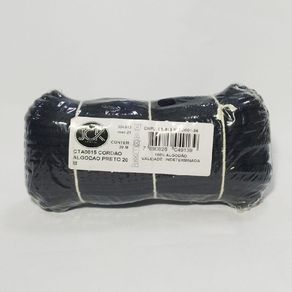 Cordao Algodao Cta0015 Pto 20M