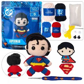 Kit Amigurumi Dc Superman Und