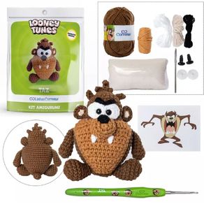 Kit Amigurumi Looney Tunes Taz Und