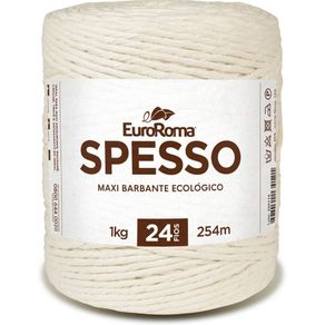 Euroroma Spesso 4/24 1 Kg 100 Cru 254Mt Und Euroroma Spesso 4/24 1 Kg 100 Cru 254Mt Und
