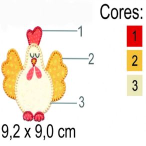 Aplic. Bord. M Galinha 2059 Aplic. Bord. M Galinha 2059