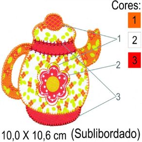 Aplic. Bord. M Bule Laranja 02 3318 Aplic. Bord. M Bule Laranja 02 3318