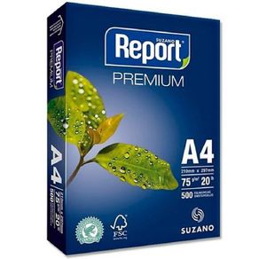 Papel Suzano Report Premium C/500Fls Papel Suzano Report Premium C/500Fls