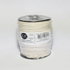 Cordao Algodao Cta0005 Cru 100M