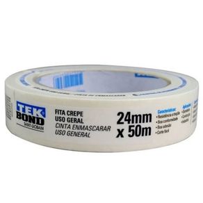 Fita Crepe 24Mmx50m Tekbond Und Fita Crepe 24Mmx50m Tekbond Und