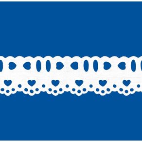 27 Mini Lasy Coracao 216 Bco 10Mt