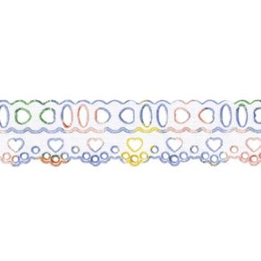 27 P F C/Mini Coracao Mult Color 10Mt