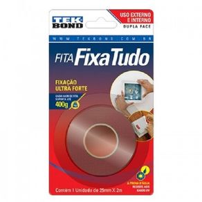 Fita Acr Dupla Face Ext 25Mmx2m Und Fita Acr Dupla Face Ext 25Mmx2m Und