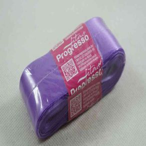 Fita Cetim Progresso N.9 356 Lilas Lavanda 10Mt Fita Cetim Progresso N.9 356 Lilas Lavanda 10Mt