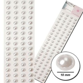 Meia Perola Ct.10Mm Cor 101 Meia Perola Ct.10Mm Cor 101