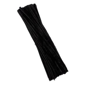 Hastes de Chenile 442B Preto C/100Und Hastes de Chenile 442B Preto C/100Und