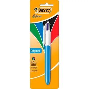 Caneta Esf Bic 1,0Mm 4 Cores Imp Und (845962) Caneta Esf Bic 1,0Mm 4 Cores Imp Und (845962)