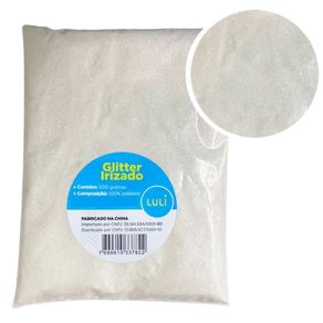 Glitter Irizado Luli C231 Bco 500G Glitter Irizado Luli C231 Bco 500G