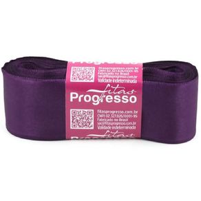 Fita Cetim Progresso N.9 675 Violeta 10Mt Fita Cetim Progresso N.9 675 Violeta 10Mt