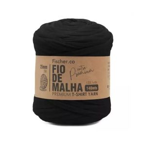 Fio de Malha Extra Premium 40 25Mm Preto Fio de Malha Extra Premium 40 25Mm Preto