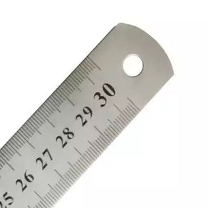 Regua de Aco Flex Ut 508 30Cm Regua de Aco Flex Ut 508 30Cm