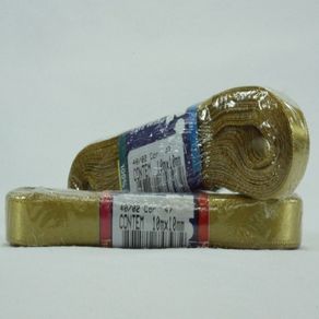 Fita Cetim Najar N.2 Poliester 47 Dourado  10Mt