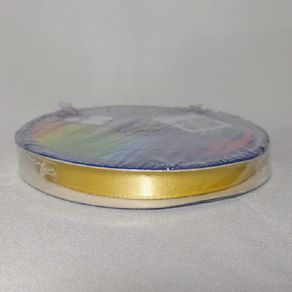 Fita Cetim Najar N.2 Poliester 74 Dourado 50Mt Fita Cetim Najar N.2 Poliester 74 Dourado 50Mt