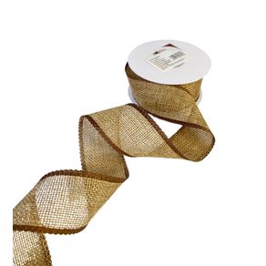 Fita Decorativa 38Mm 10Mts Marron Fita Decorativa 38Mm 10Mts Marron