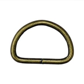 Meia Argola 19Mm Ouro Velho 10Und