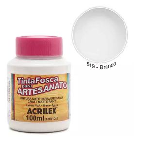 Tinta Fosca P/ Artes 37Ml 519 Bco Tinta Fosca P/ Artes 37Ml 519 Bco